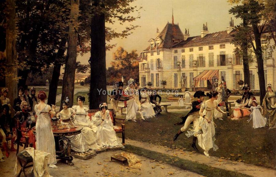 Reception At Malmaison - 弗朗索瓦·弗拉芒